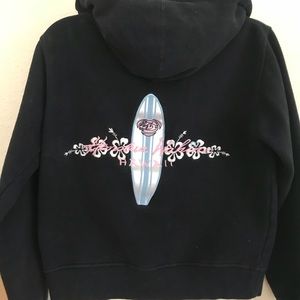 Y2K Honolua Hawaii sweatshirt heavyweight dark blue XS cropped